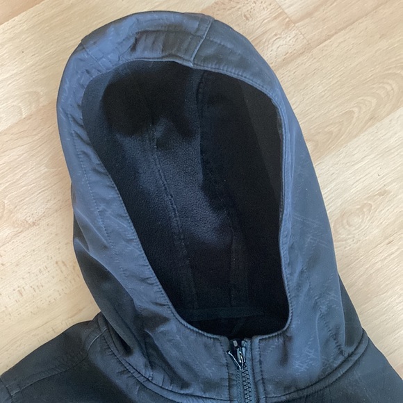 Black Reitmans hooded jacket with fleece lining size large - Picture 7 of 10